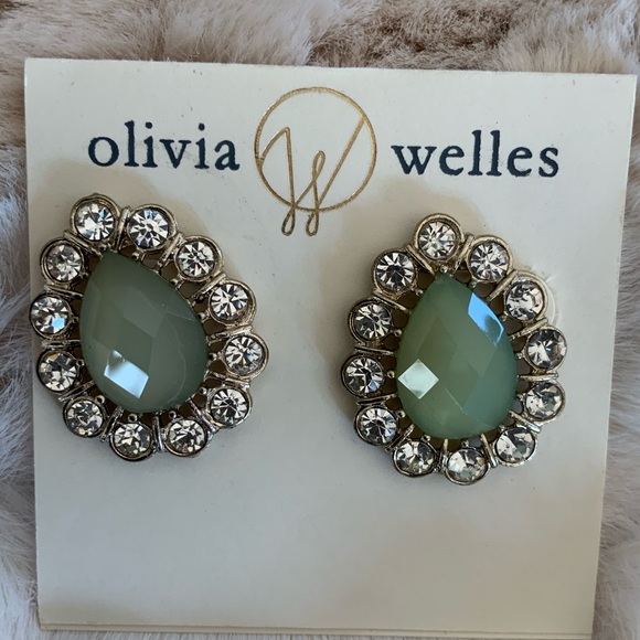 Olivia Welles Blue Earrings - Picture 2 of 3